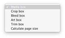 Obszary w PDF-ie: Media Box, Bleed Box, Trim Box, Crop Box, Art Box